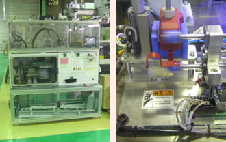 専用設計機によるオートメーション作業